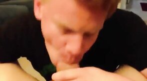 Fat Cock Gets Deep Throated by a Horny Amateur