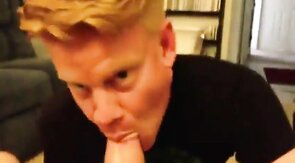 Fat Cock Gets Deep Throated by a Horny Amateur