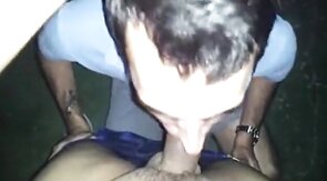 Bareback Fun Outdoors with Horny Amateurs