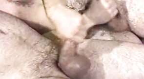 Daddy Bear and Twink Play with Their Dicks