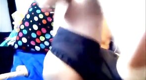 Twink's Solo Webcam Experiment with Dildo