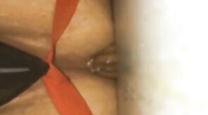 Cummy Hole Penetrated by a Skinny Sex Toy