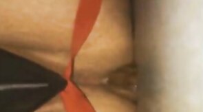 Cummy Hole Penetrated by a Skinny Sex Toy