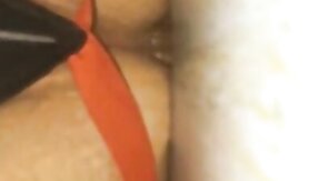 Cummy Hole Penetrated by a Skinny Sex Toy