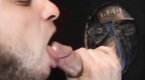 Glory Hole BJ for Big Cock Amateur