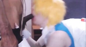 Daddy Drills Sissy Slut Bareback