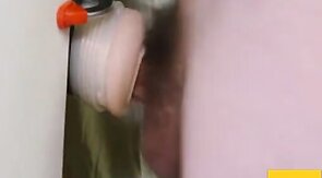 Twitching Orgasm with a Fleshlight
