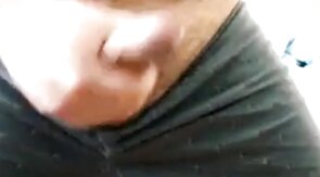 Fat Bear Jacks Off During a Massage