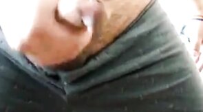 Fat Bear Jacks Off During a Massage