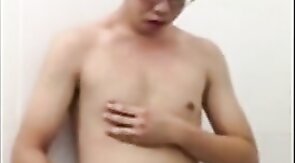 Vietnamese Guy Jerks Off