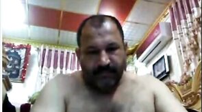 Bear Masturbating: Mature Arab Edition