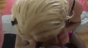 Crossdresser Cock Sucking Fun