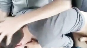 Big Cock Blowjob in the Car at a Public Park