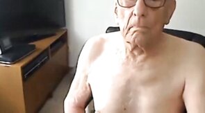 Silver Daddy in White Panties