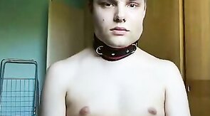 Anal Chastity: Ass-to-Mouth BDSM with a Twink Amateur