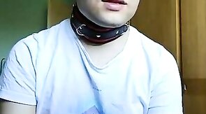 Anal Chastity: Ass-to-Mouth BDSM with a Twink Amateur