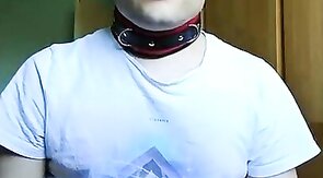 Anal Chastity: Ass-to-Mouth BDSM with a Twink Amateur