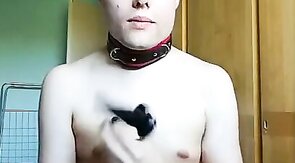 Anal Chastity: Ass-to-Mouth BDSM with a Twink Amateur
