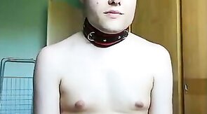 Anal Chastity: Ass-to-Mouth BDSM with a Twink Amateur