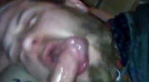 Mr. Steele's Big Cock Sucked by a Skinny Twink