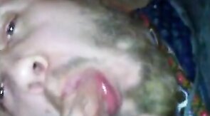 Mr. Steele's Big Cock Sucked by a Skinny Twink