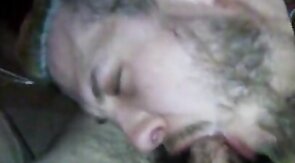 Mr. Steele's Big Cock Sucked by a Skinny Twink