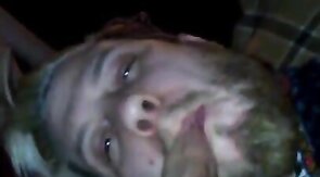 Mr. Steele's Big Cock Sucked by a Skinny Twink