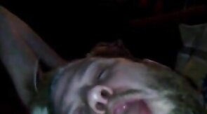 Mr. Steele's Big Cock Sucked by a Skinny Twink