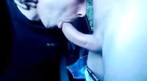 Sucking my Big Cock in his Car at the Park