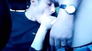 Sucking my Big Cock in his Car at the Park