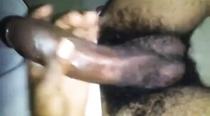 Big Black Cock Blowjob in a Car