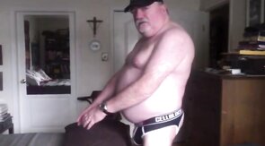 Mature Bear Strips and Strokes