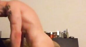 Amateur Bareback Daddy Gets Bred Hard