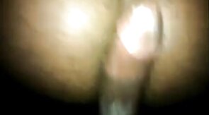 Black Amateur Takes Creamy Anal