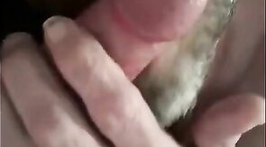 Daddy's Blowjob Practice with Amateur Bear Couple