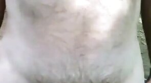 Twink blows big-cocked worker outdoors