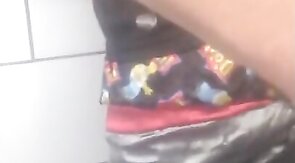 Satin Handjob with Muscular Twink Dirk