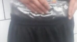 Satin Handjob with Muscular Twink Dirk