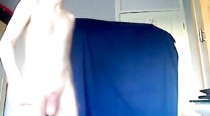 Huge Pumped Cock: Solo Male Plays with Sex Toy