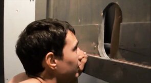 Glory Hole Suck and Fuck