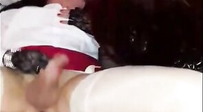 Two Sissies Playing - Amateur Blowjob and Handjob