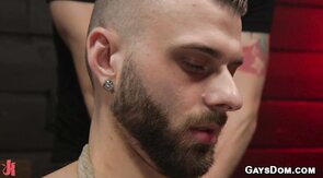 William Crown Bound Gagged and Fucked