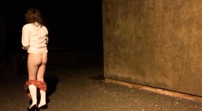 Sissy Schoolgirl Cathy's Outdoor Adventure