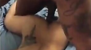 Amateur Bareback Interracial with an Age Gap