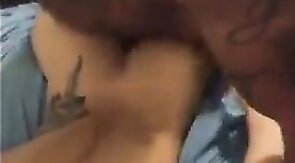 Amateur Bareback Interracial with an Age Gap