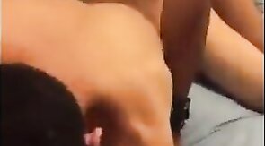 Amateur Bareback Interracial with an Age Gap