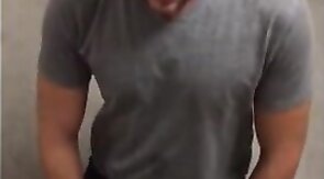 Verbal Daddy Gets a Blowjob on the Stairway