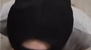 Verbal Daddy Gets a Blowjob on the Stairway