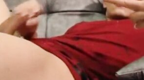 Huge Cock Webcam Handjob