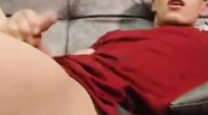 Huge Cock Webcam Handjob